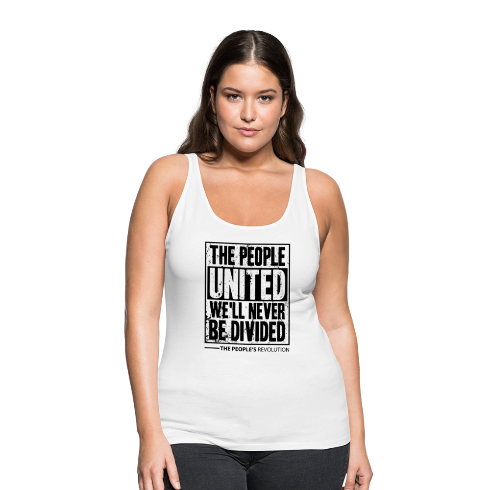 Women’s Premium Tank Top - white