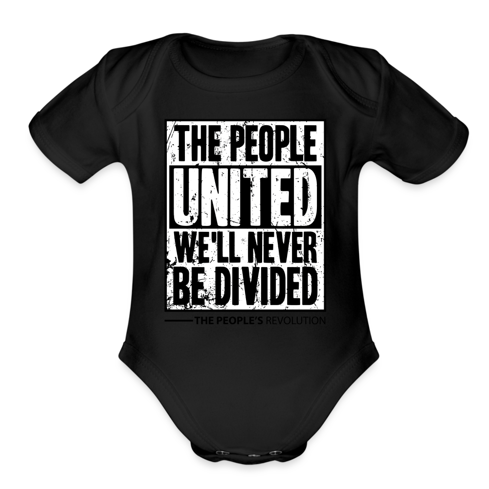 Organic Baby Bodysuit - black