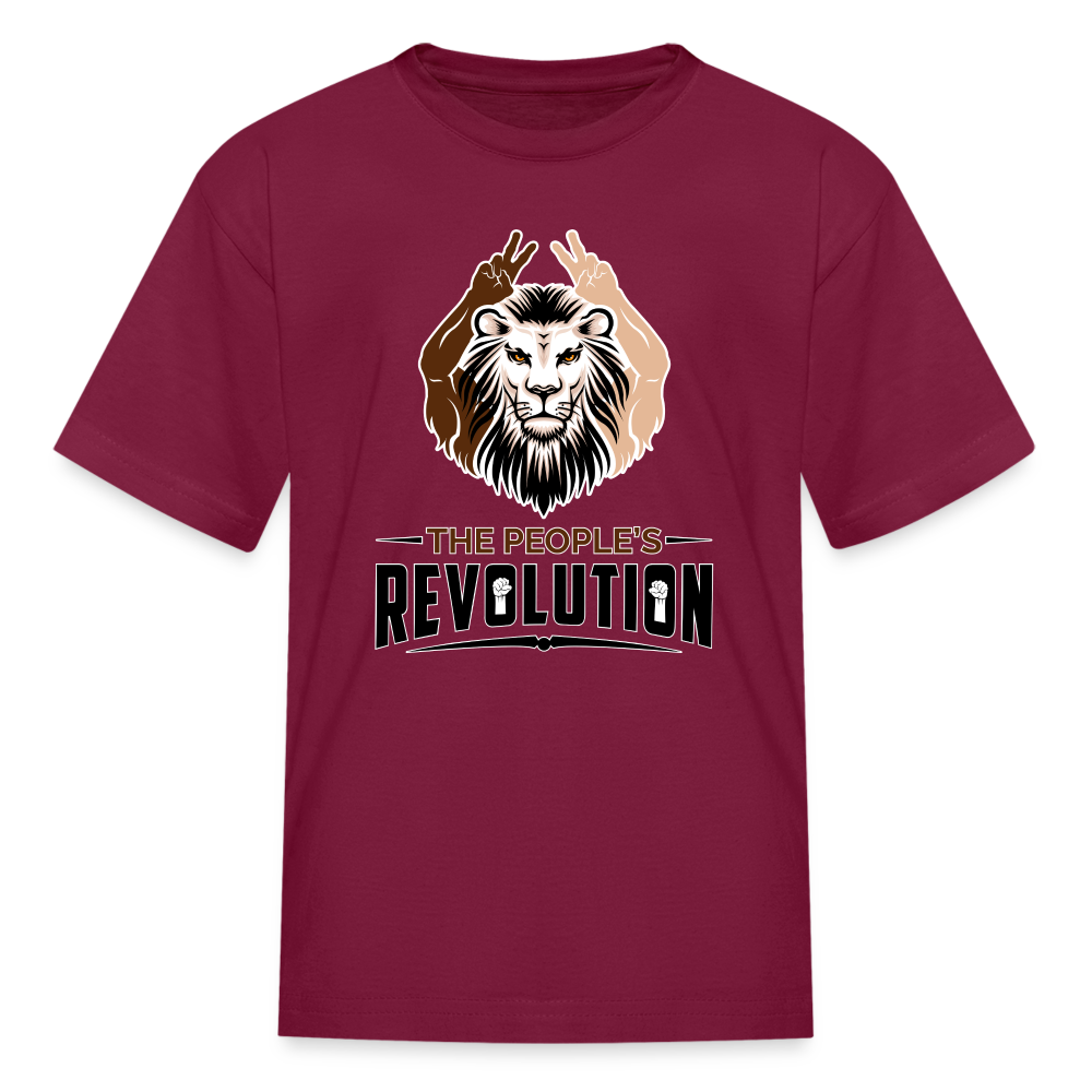 Kids' T-Shirt - burgundy