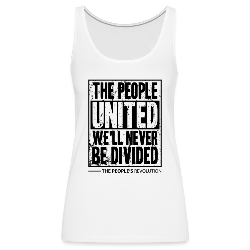 Women’s Premium Tank Top - white