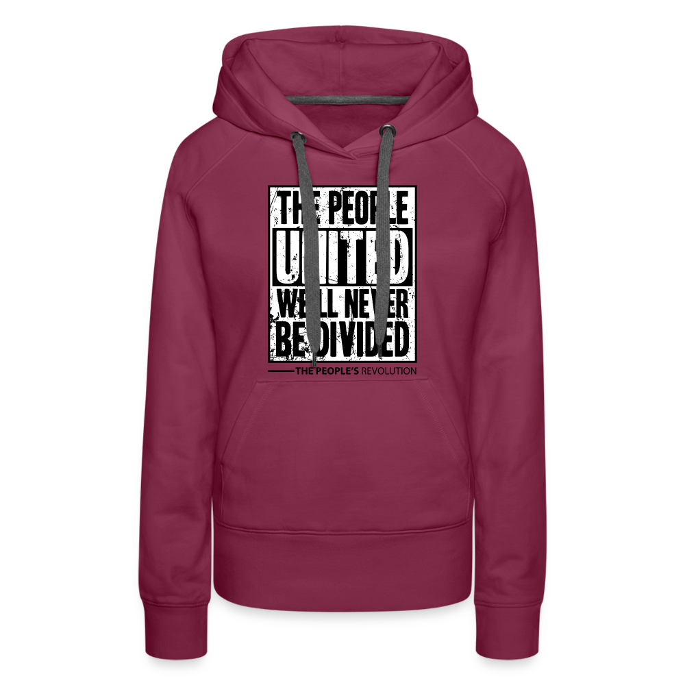 Women’s Premium Hoodie - burgundy