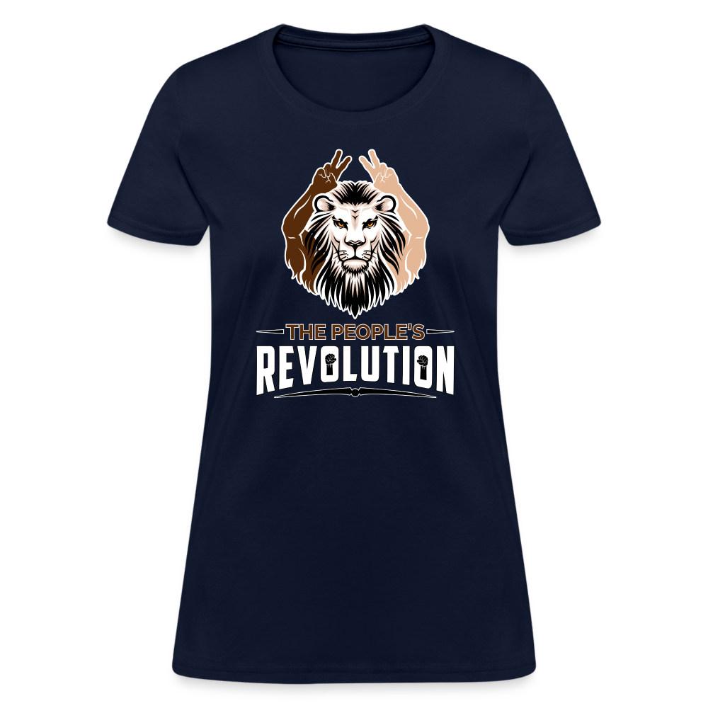 Women's T-Shirt - Black / Dark Grey / Navy - navy