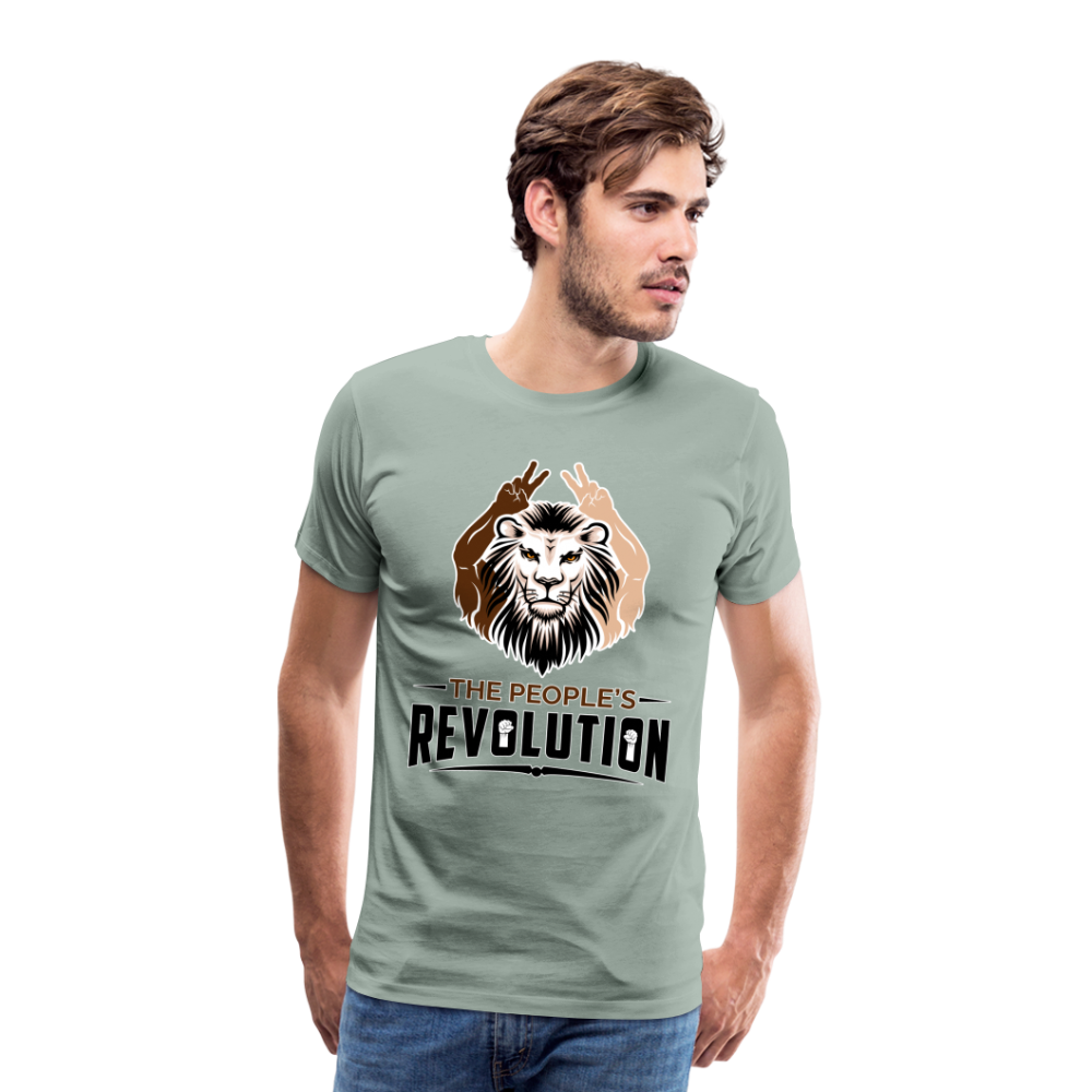 Men's Premium T-Shirt - steel green