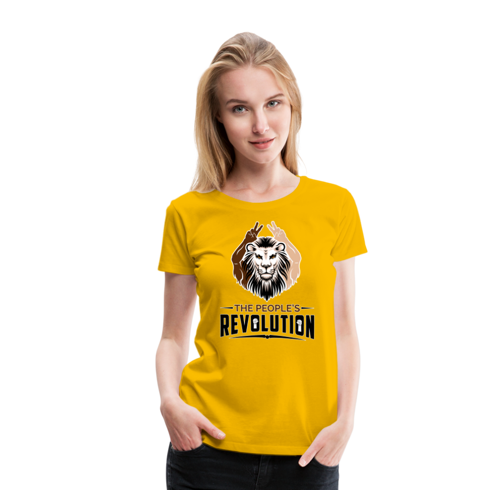 Women’s Premium T-Shirt - sun yellow