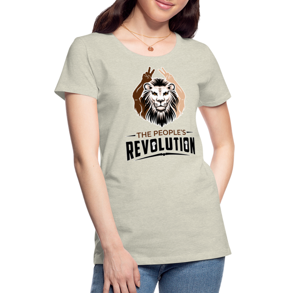 Women’s Premium T-Shirt - heather oatmeal