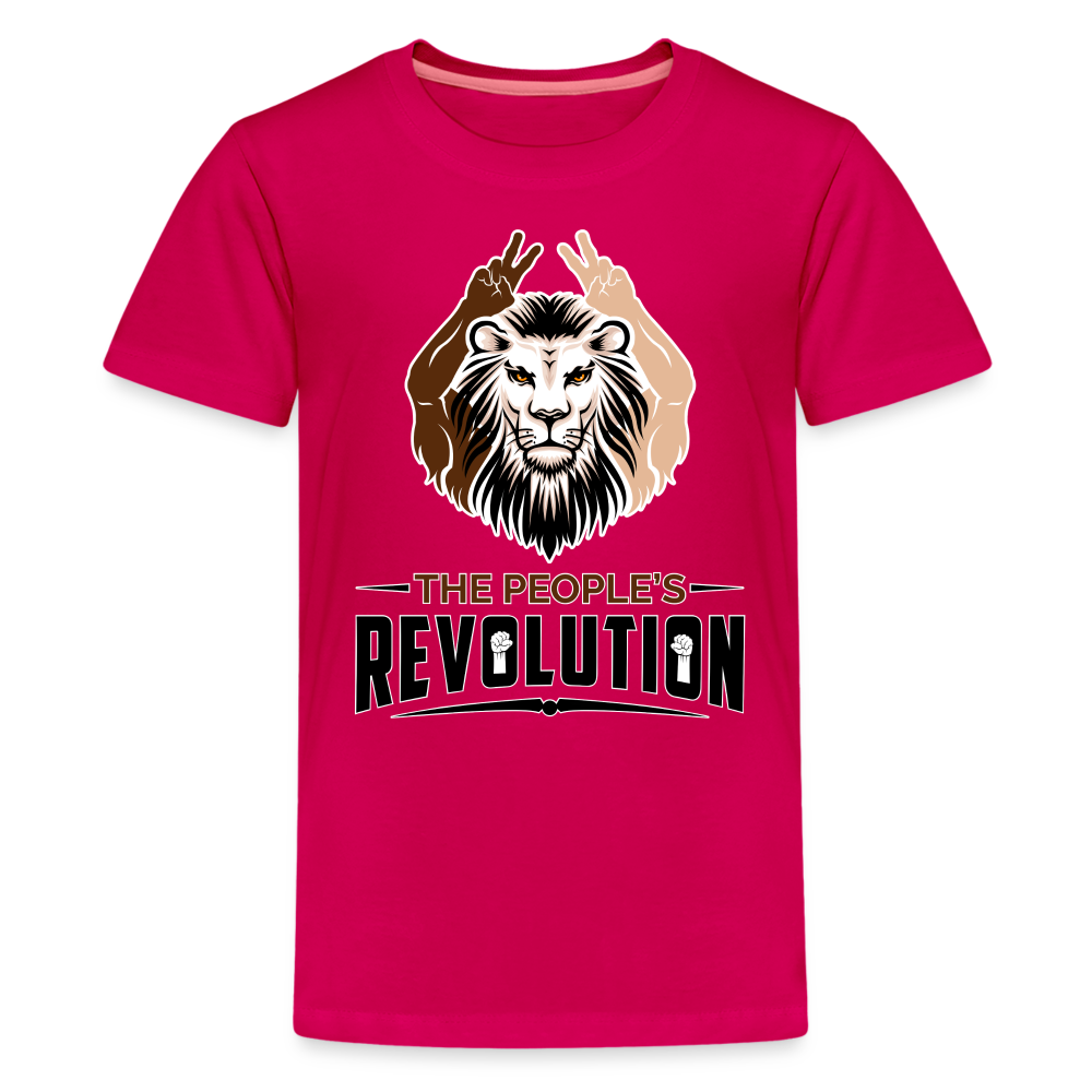 Kids' Premium T-Shirt - dark pink