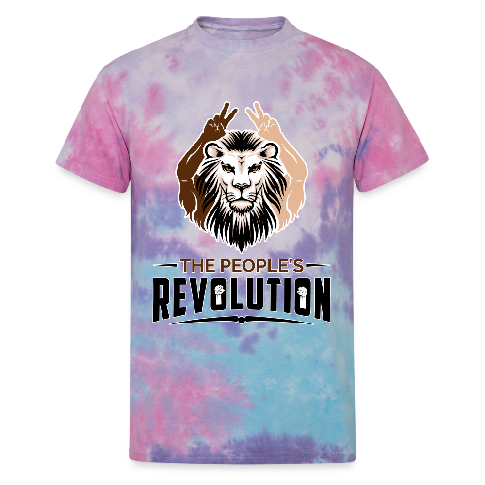 Unisex Tie Dye T-Shirt - cotton candy