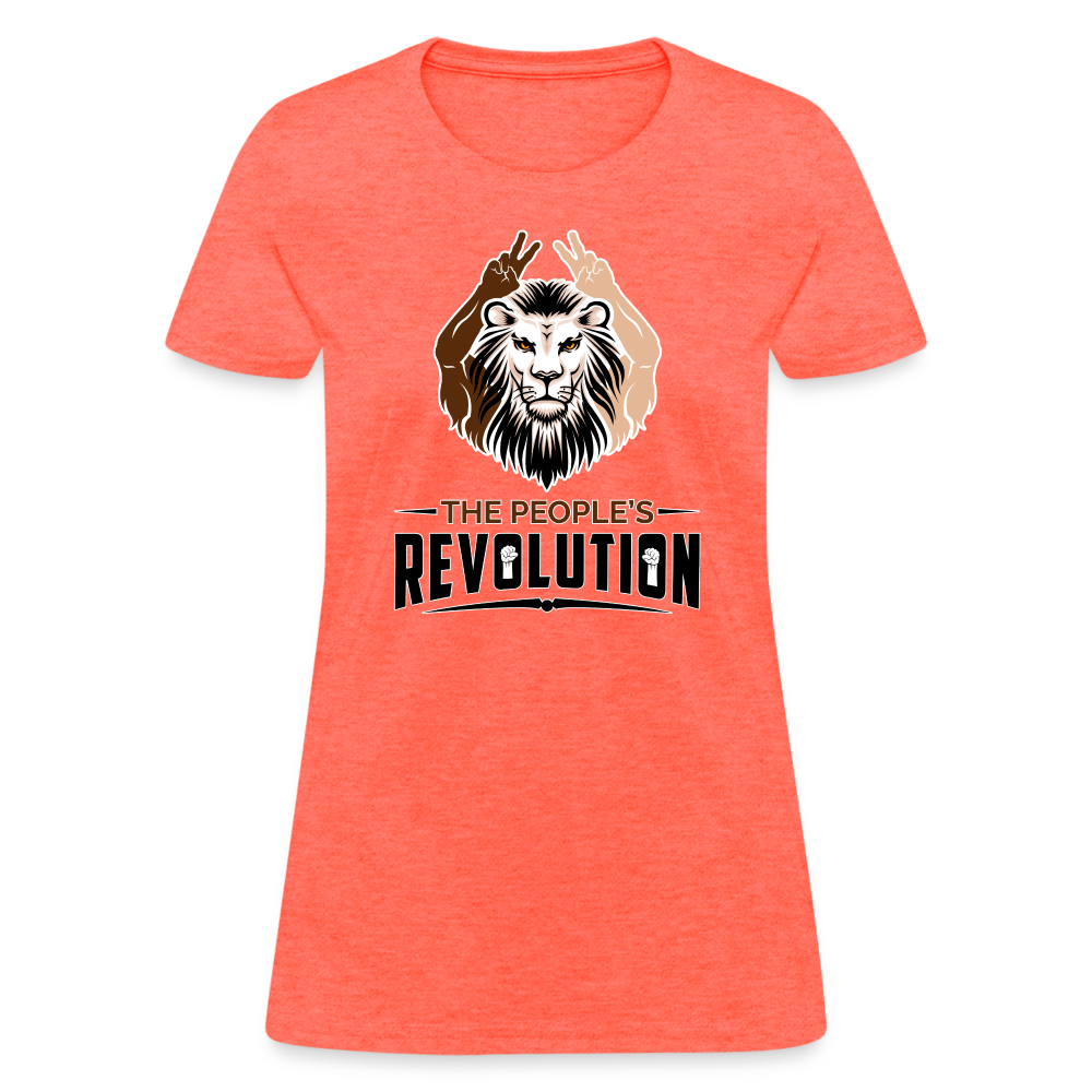 Women's T-Shirt - heather coral