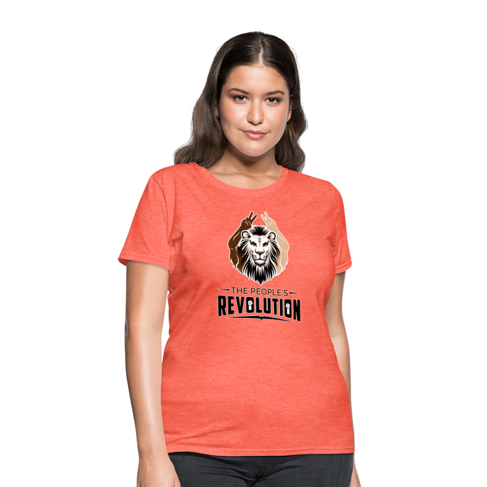 Women's T-Shirt - heather coral